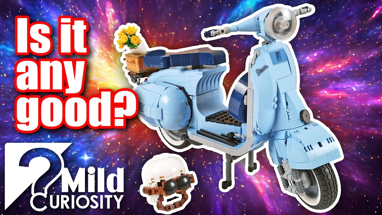 Fake LEGO icons Vespa 125 from AliExpress - Is it good?