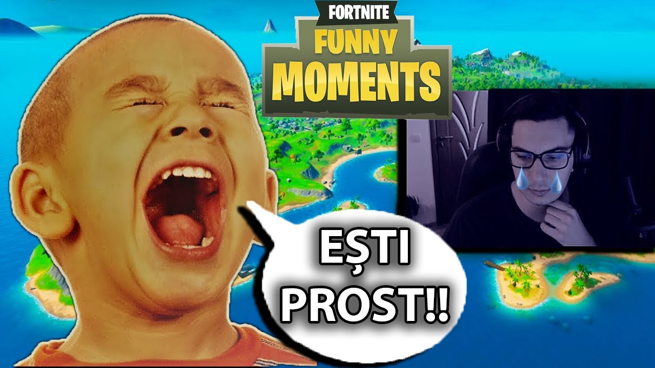 FUNNY MOMENTS cu PAUL2M - FAZE AMUZANTE cu COPII TOXICI [FORTNITE ROMANIA]