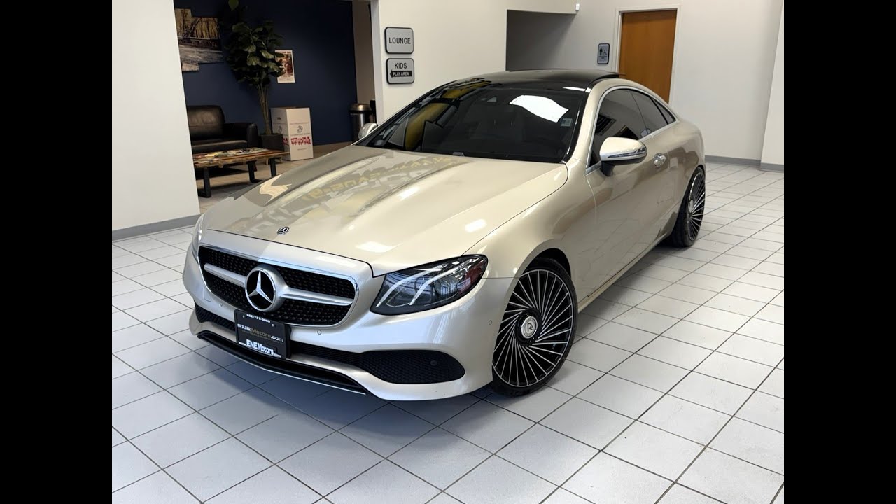 2018 Mercedes E 400 4Matic Coupe Virtual Test Drive | ENE Motors - Racine, WI