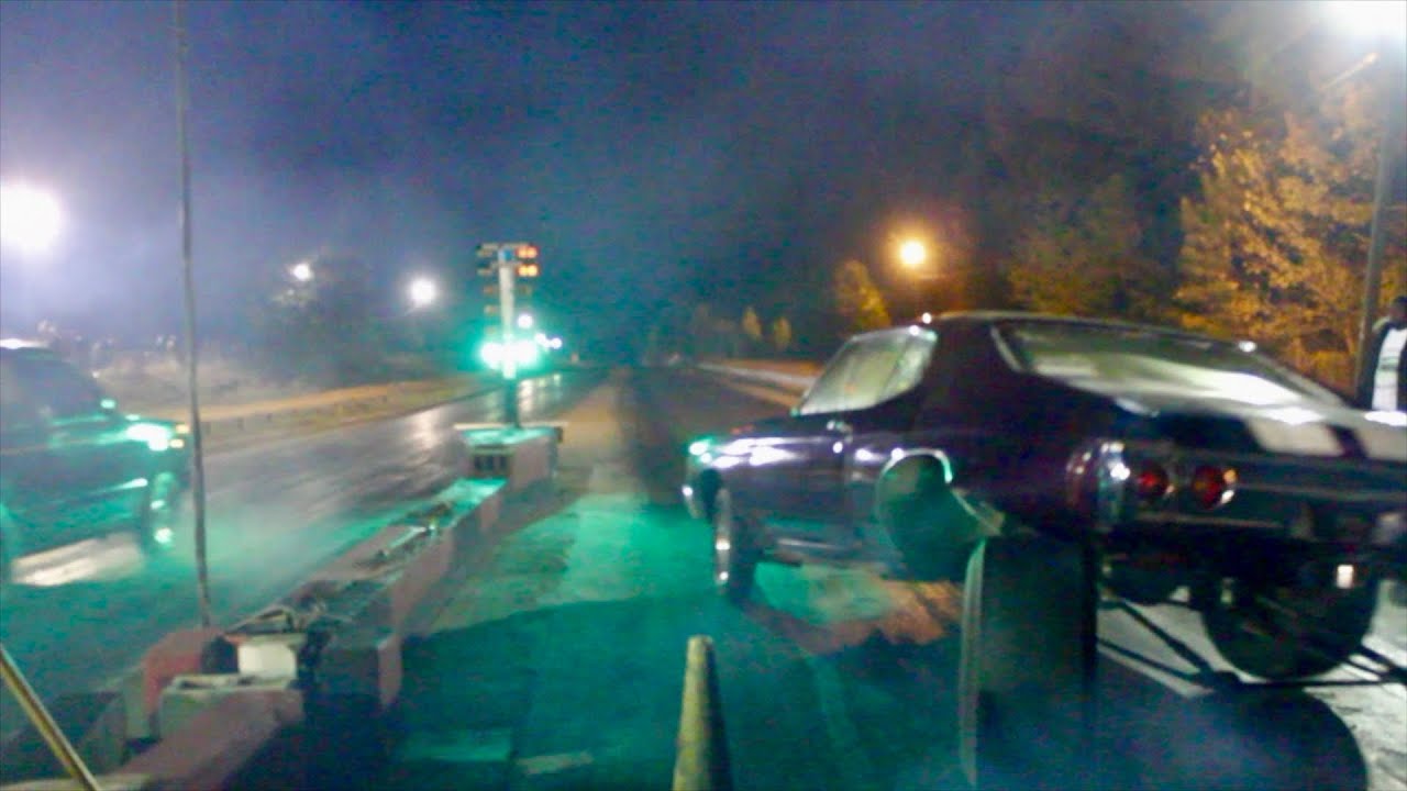 NEVER KNOW WHAT YOU'LL SEE AT HEADHUNTERS DRAGWAY! **SLEEPER CARS, MISHAPS, KUT DA CHECK RACING**