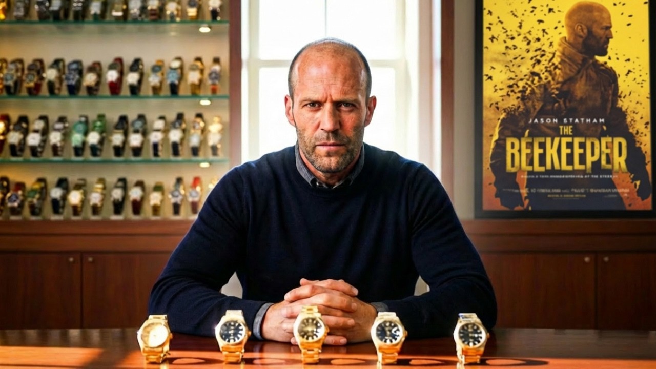 10 Watches That Prove Jason Statham Is Built Different $90M Star Who Uses His Rolex as a Gym Watch