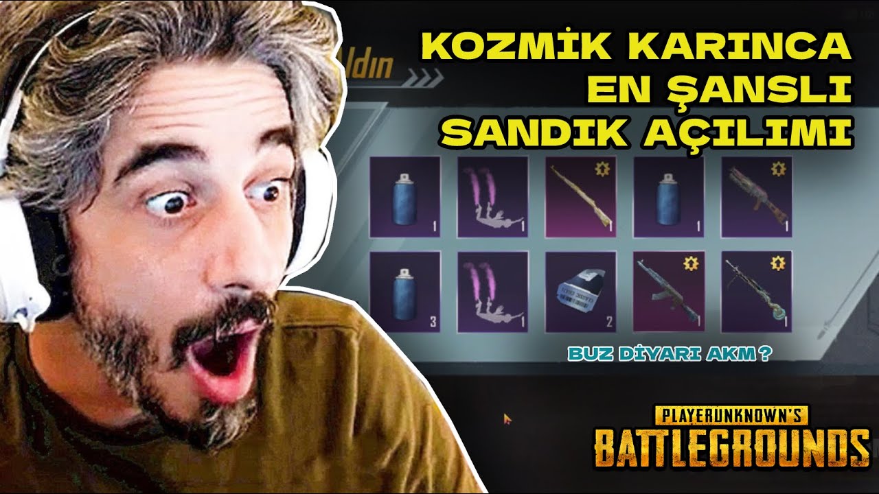 KOZMİK KARINCA EFSANE SANDIK AÇILIMI | PUBG MOBİLE