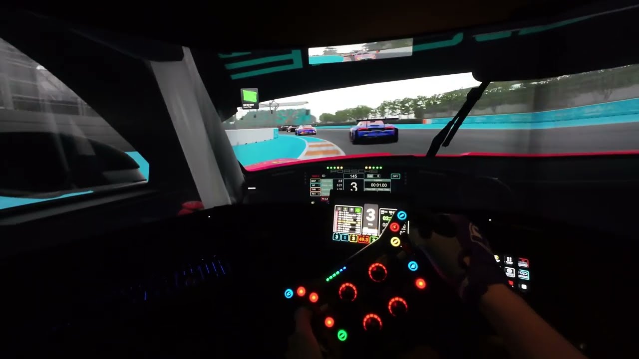 POV GT3 racing at Miami