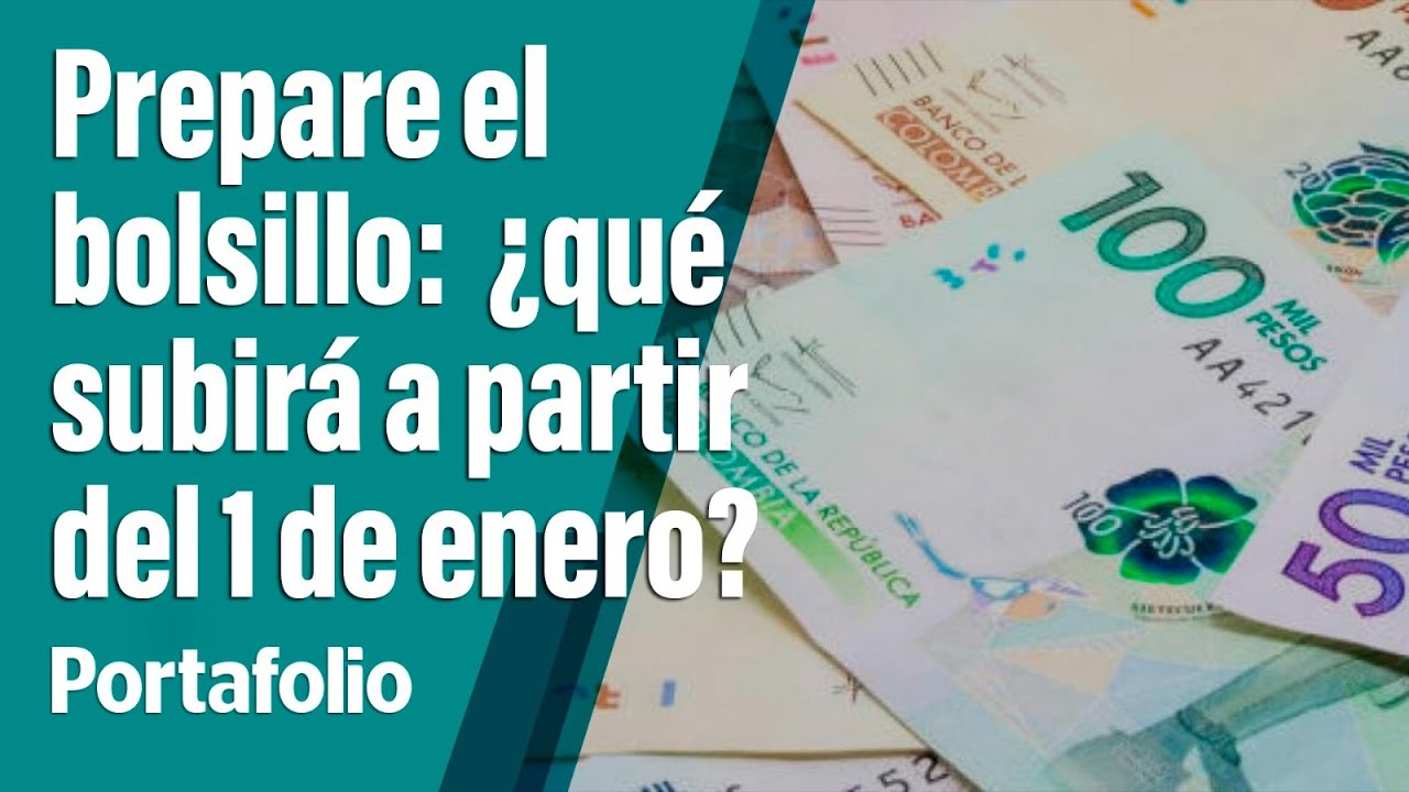 Prepare el bolsillo:  qué subirá a partir del 1 de enero de 2026 y cuánto subirá | Portafolio