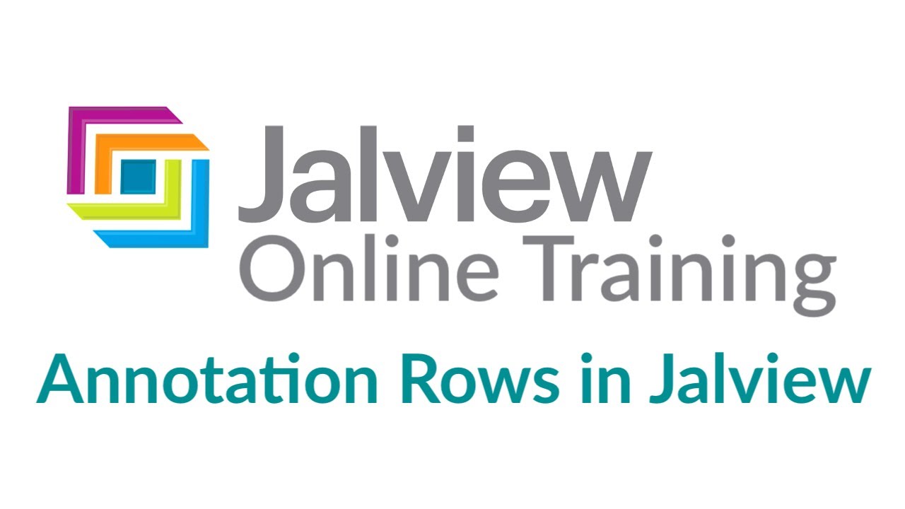 Annotation rows in Jalview