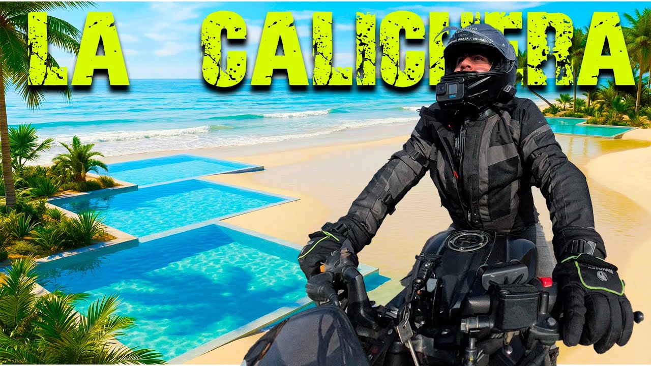Lima a las Piscina La Calichera - Chancay en MOTO