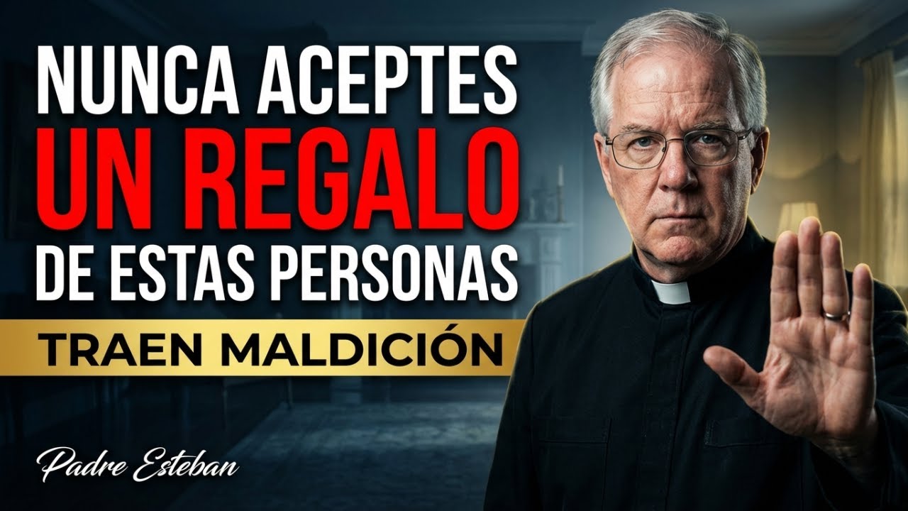 ⚠️PADRE ESTEBAN ADVIRTIÓ: LOS REGALOS DE ESTAS 5 PERSONAS TRAEN MALDICIÓN A TU HOGAR