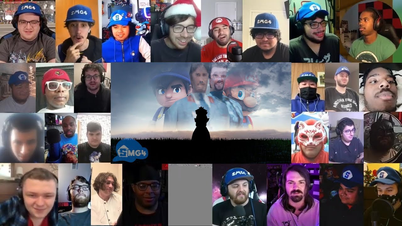 SMG4: Saving Princess Peach Reaction Mashup