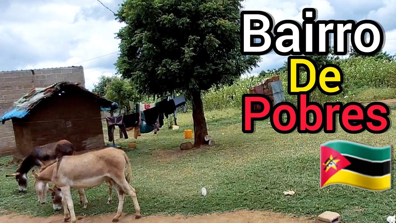 BAIRRO de POBRES em Moçambique_África 🇲🇿