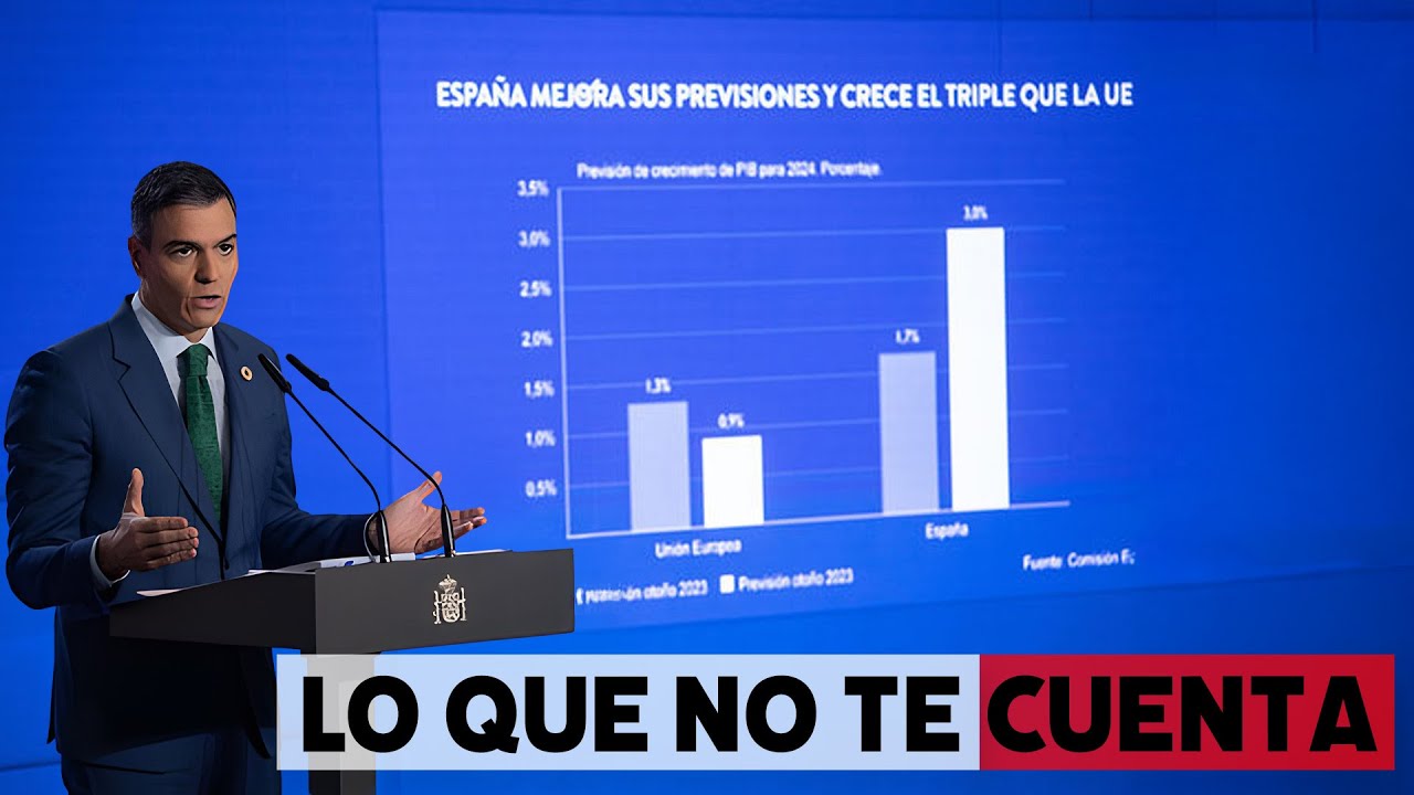 Lo que Pedro Sánchez no te cuenta sobre el crecimiento económico de España