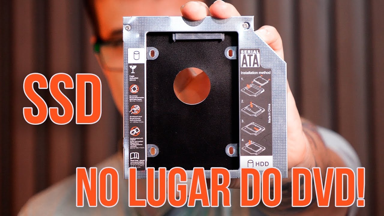 TUTORIAL: Use um adaptador para trocar seu drive de disco por um SSD no notebook!