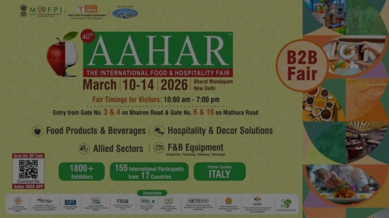We Build More Than Stalls — We Build Brand Experiences! | AAHAR 2026