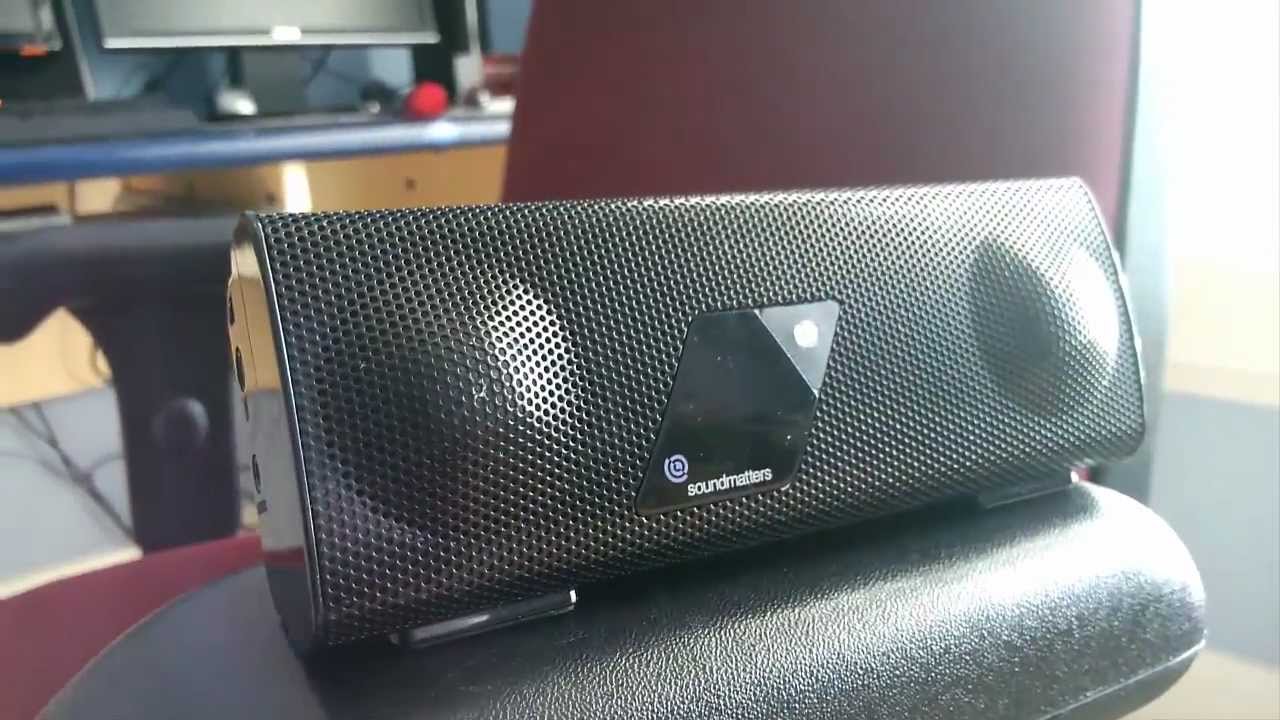 [HD] Sound Matters Foxl Portable Bluetooth Speaker Review