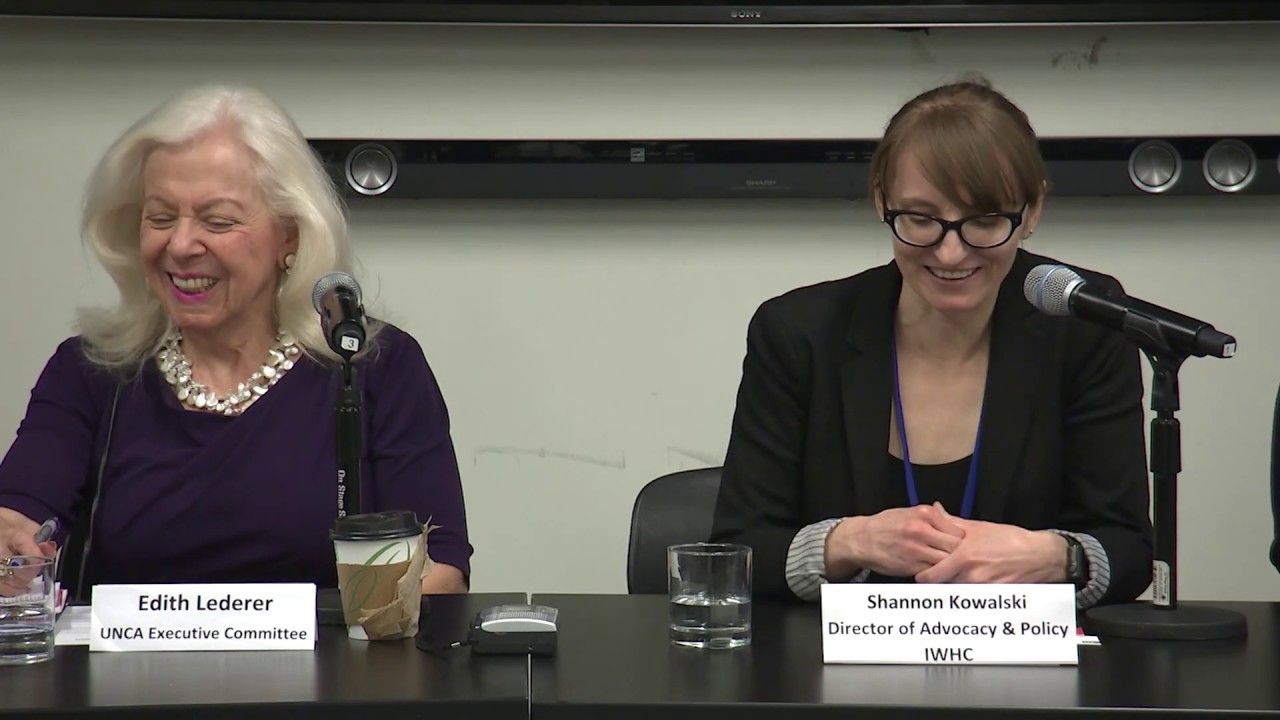UNCA Press Briefing on a Feminist Declaration to achieve gender equality