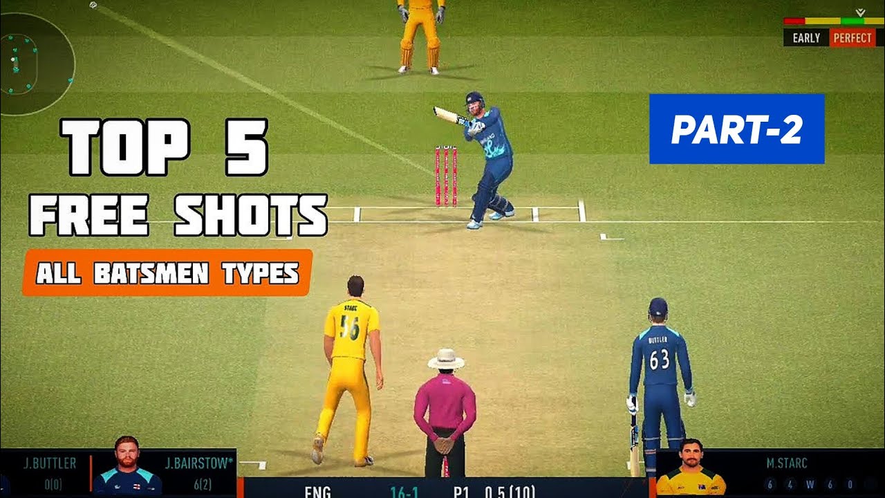 Бесплатные удары для Real Cricket 24 || Код карты ударов для Rc24 🔥 ЧАСТЬ 2