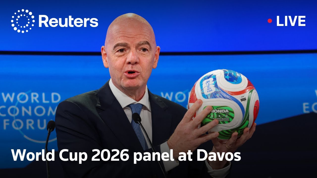 LIVE: FIFA panel on the 2026 World Cup at Davos