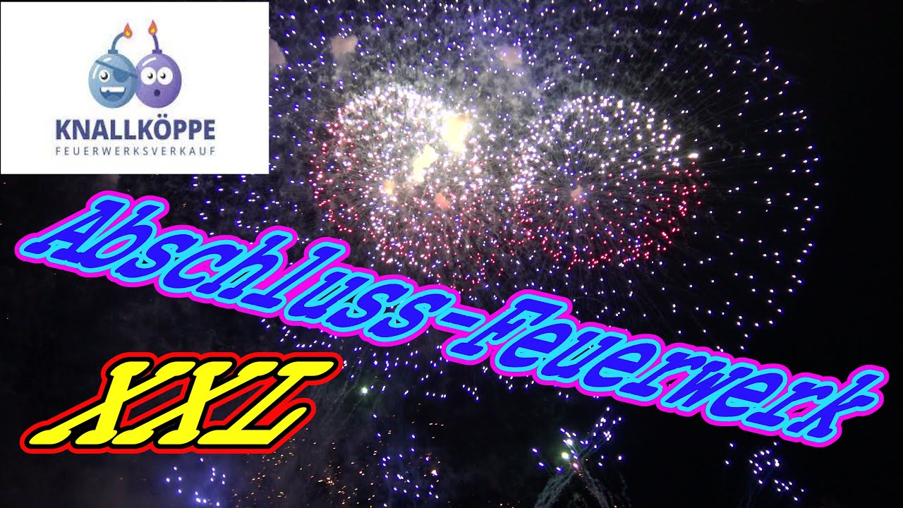 💥💥Knallköppe Vorschiessen 2021 Abschluss-Feuerwerk XXL 6.11.2021🔥🔥