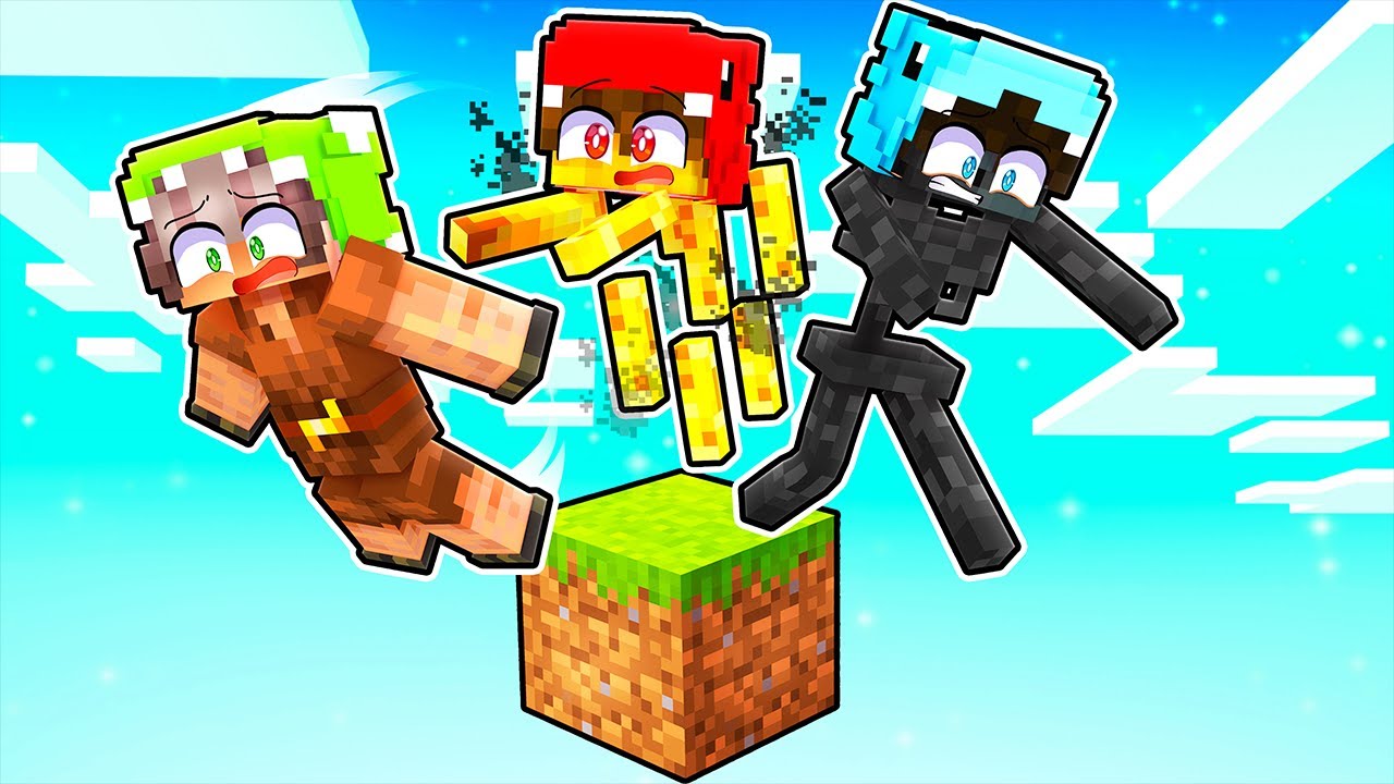 Minecraft Ale Jako MOBY z Netheru Na JEDNYM BLOKU!