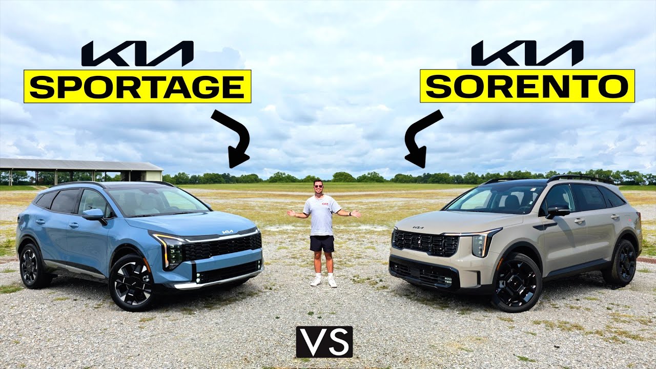 ЛУЧШИЙ ВНЕДОРОЖНИК КИА?? -- Kia Sportage 2026 года и Kia Sorento 2026 года: сравнение