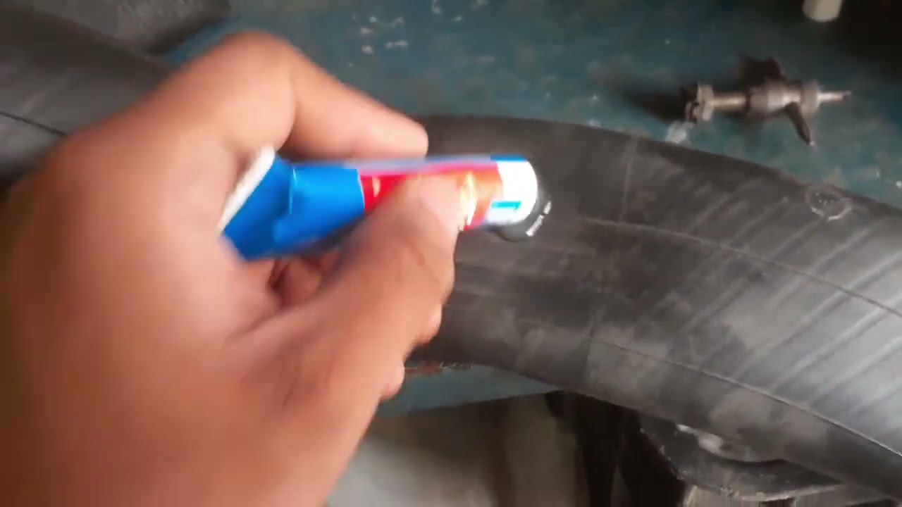Aprende a parchar la camara de una llanta de 