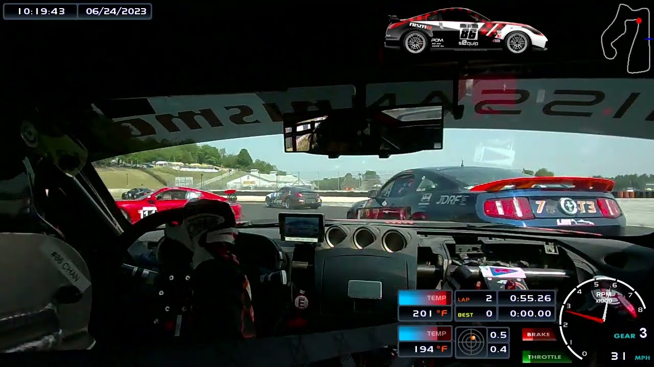 2023 SCCA June Sprints - Road America - T3 350Z Nismo - Race 1
