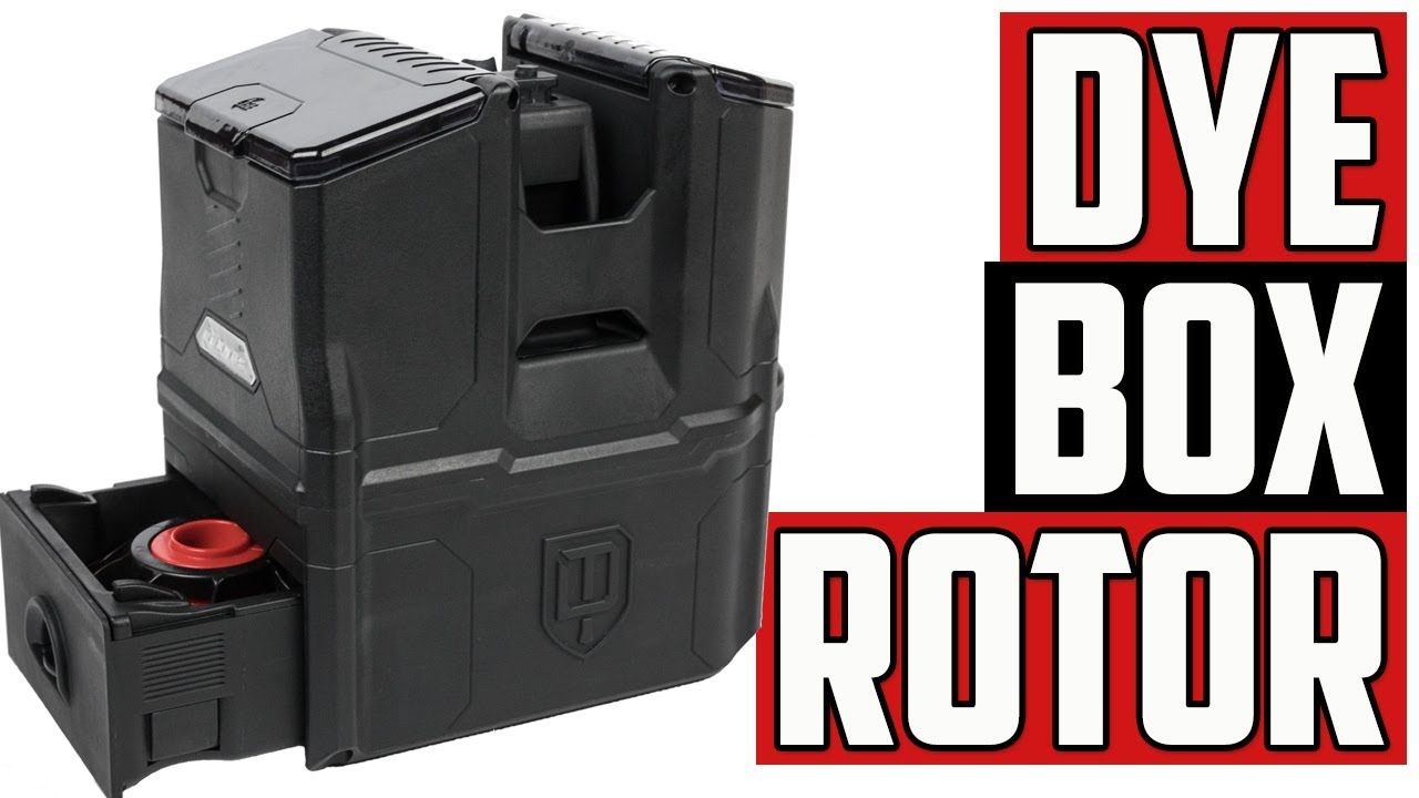 Dye Dam Box Rotor Paintball Loader - 4K