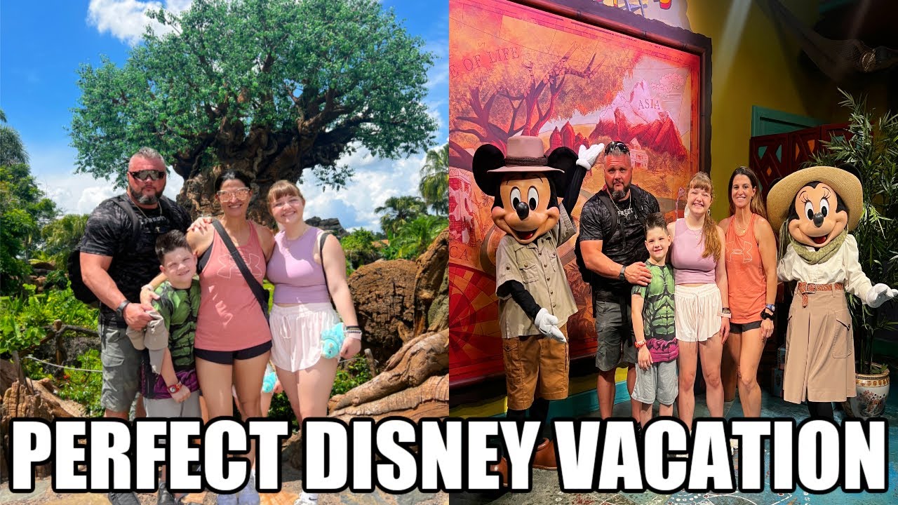 THE PERFECT DISNEY WORLD VACATION! Day #1 Animal Kingdom