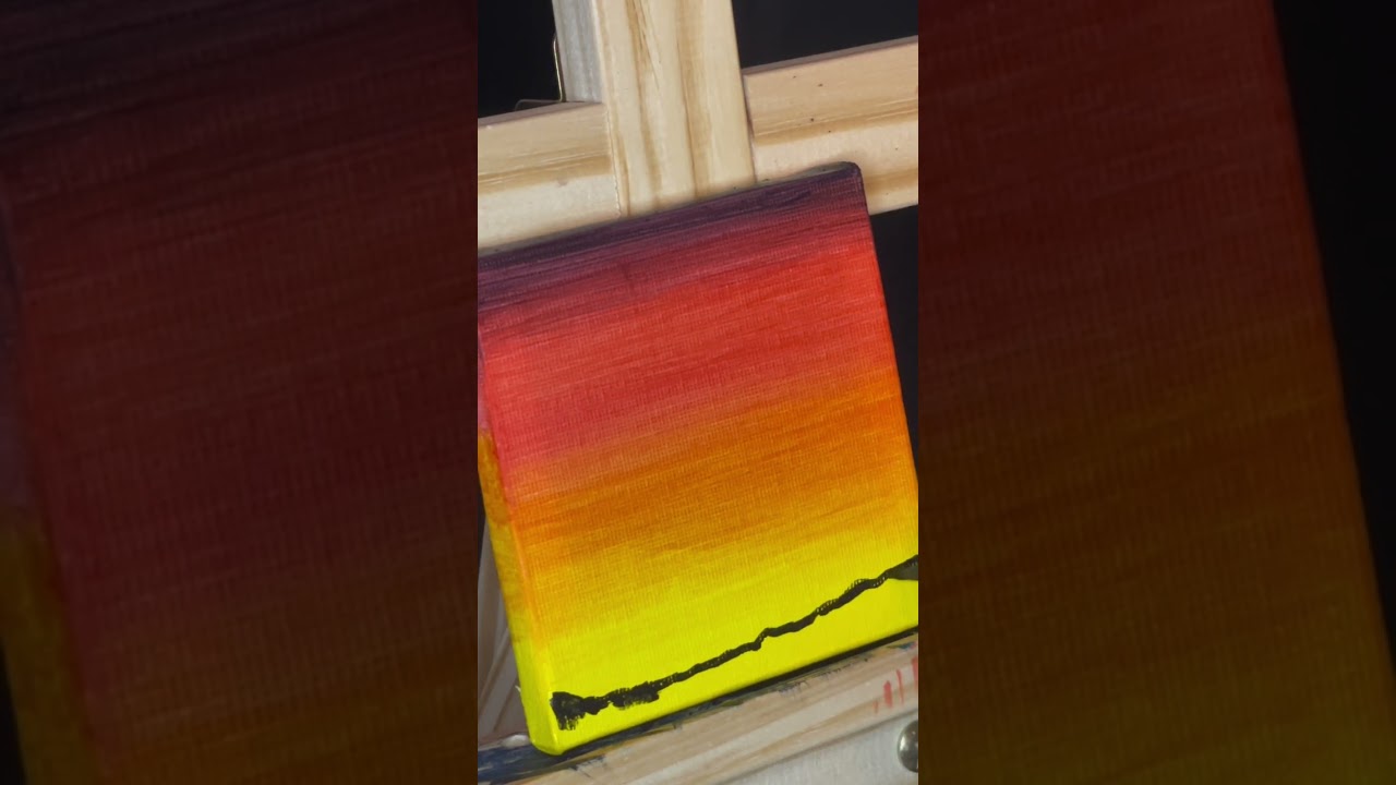 Sunset Part 2 - Acrylic Painting