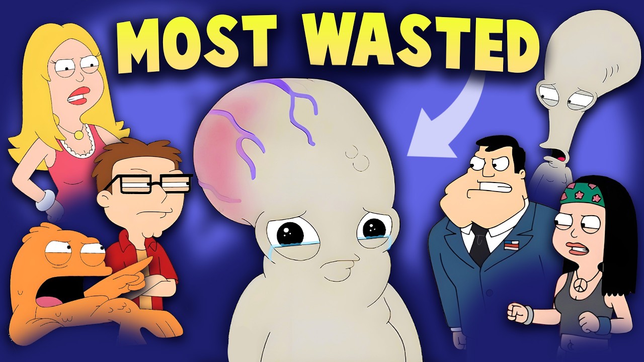 American Dad's Most WASTED Character: Rogu