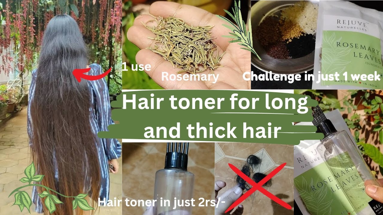 Hair Toner (DIY) for long, thick, healthy,🥰 treat dandruff frizzy dry, Hairfall✅ #meghasgallery