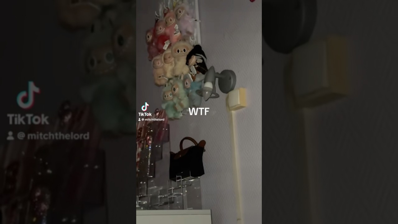 Haunted Labubu doll caught on tape!!!!? #shorts #labubu #haunteddoll #paranormal