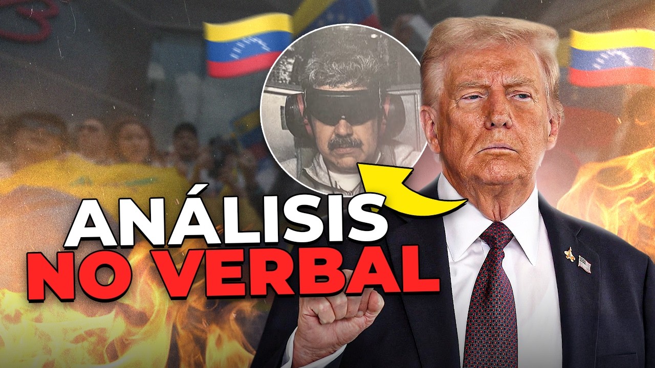 🚨 ¿NADIE VIÓ ESTO?  - ANÁLISIS NO VERBAL - MADURO / TRUMP / CABELLO
