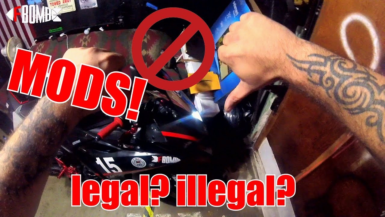 Legal & Illegal Motorcycle Mods
