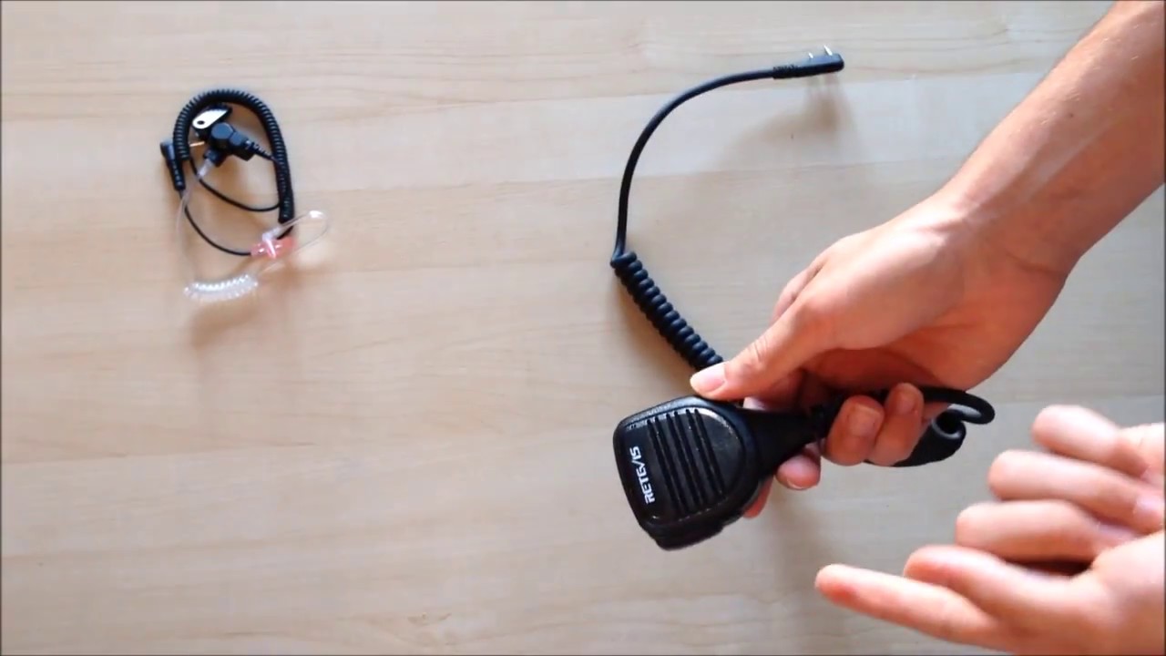 Baofeng speaker mic (made by Retevis)