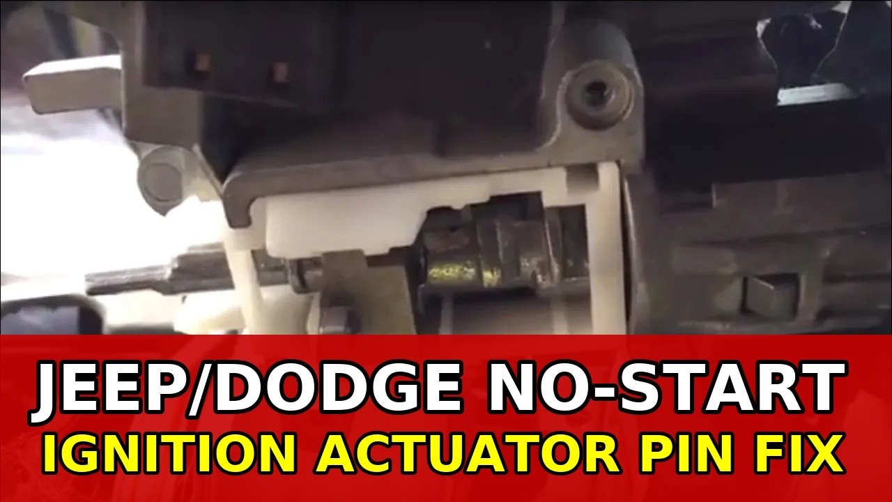Jeep Liberty Ignition Actuator Pin Fix | Key Turns, No Start (Dorman 924-704)