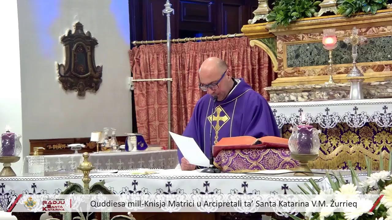 Quddiesa Live mill-Parroċċa ta’ Santa Katarina V.M. Żurrieq – 21 ta’ Frar 2026