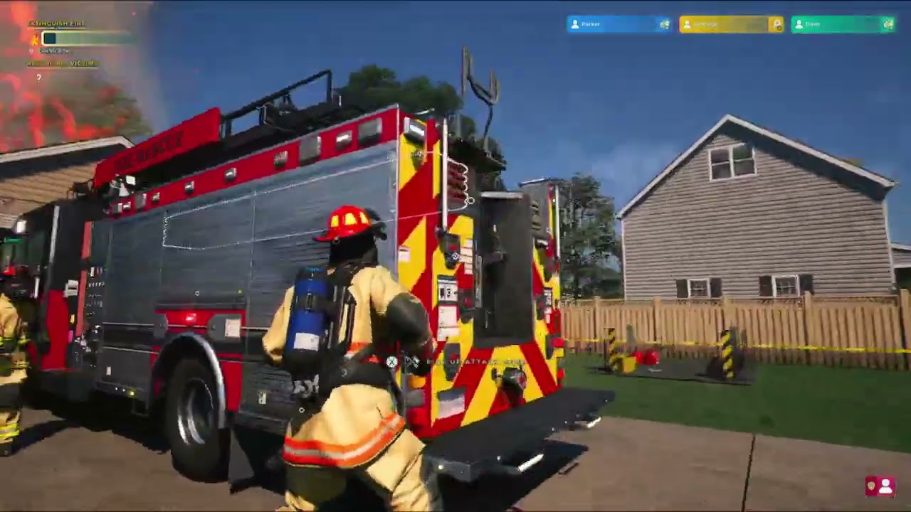Firefighter sim IL speedrun of my friend kyle