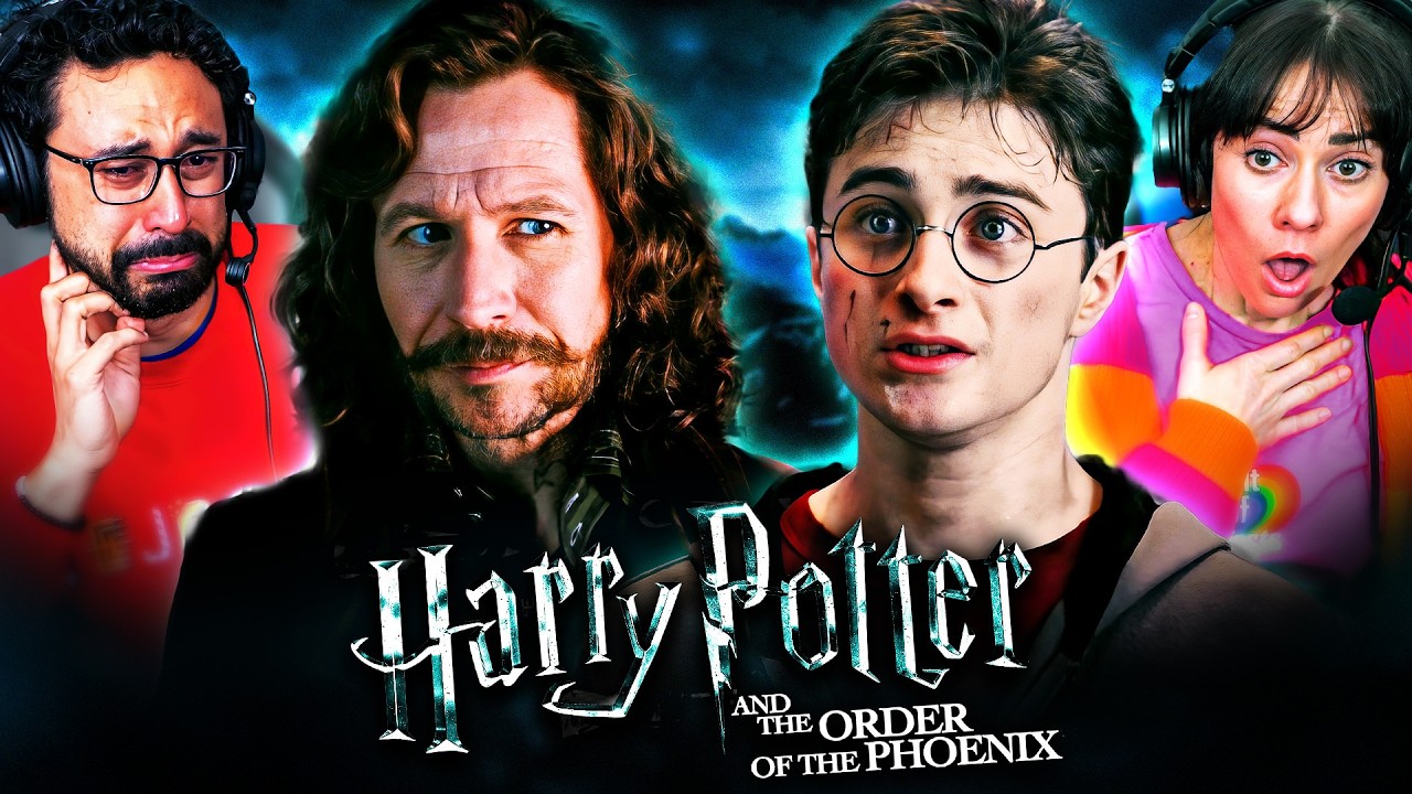 HARRY POTTER AND THE ORDER OF THE PHOENIX (2007) MOVIE REACTION!! First Time Watching!!