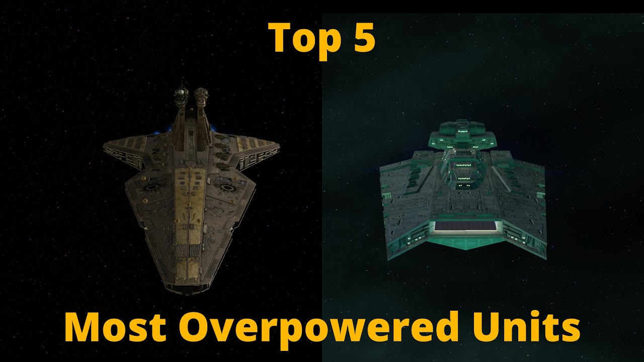 Top 5 Most Overpowered Space Units in Awakening of the Rebellion