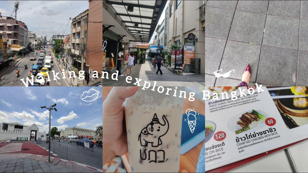 Walking and exploring Bangkok(✿◡‿◡) #bangkokthailand #chaophrayariver #rattanakosinisland
