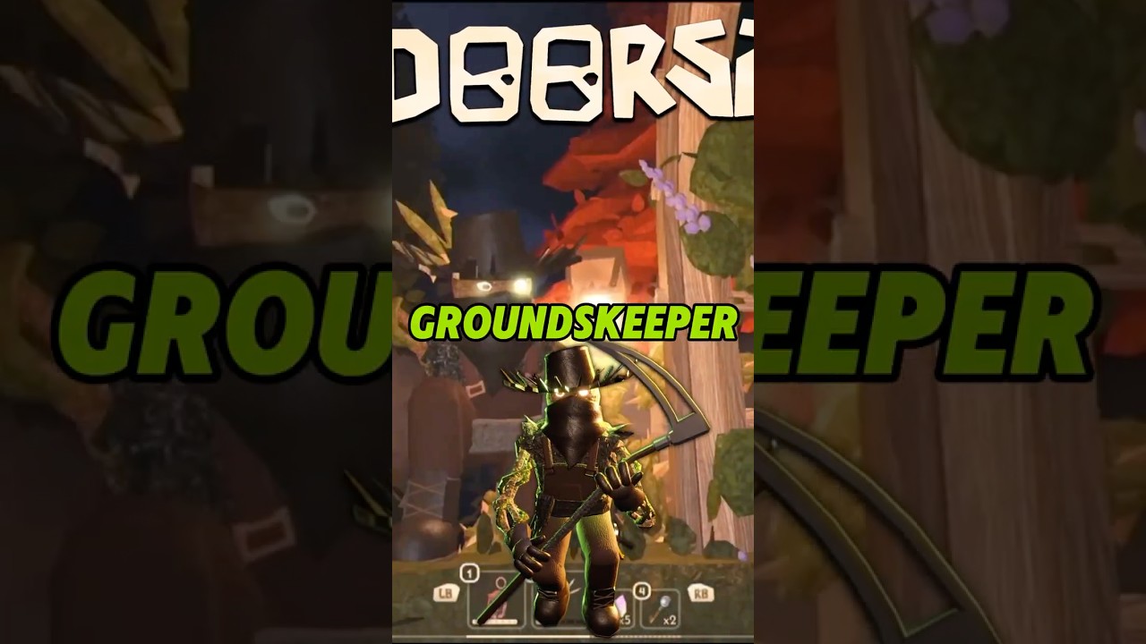 You&rsquo;ll NEVER Believe Who The GROUNDSKEEPER Is #doors #robloxsdoors #roblox