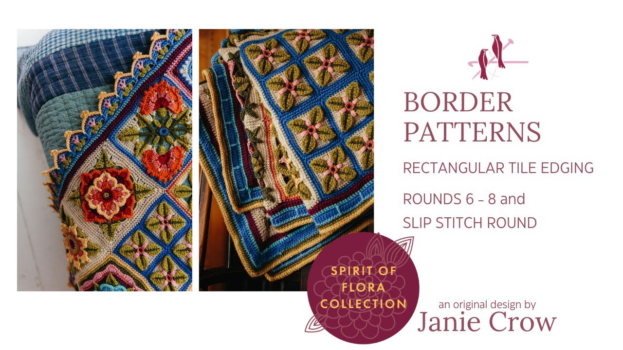 Border Patterns - Rectangle Tile Border: Rounds  6 - 8