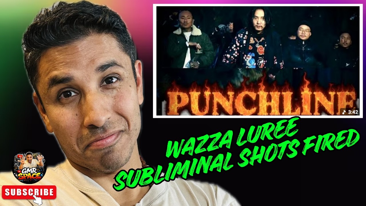 WAZZA LUREE - ''PUNCHLINE'' |OFFICIAL MUSIC VIDEO| |2026| prod by @hustlermusic752#reaction
