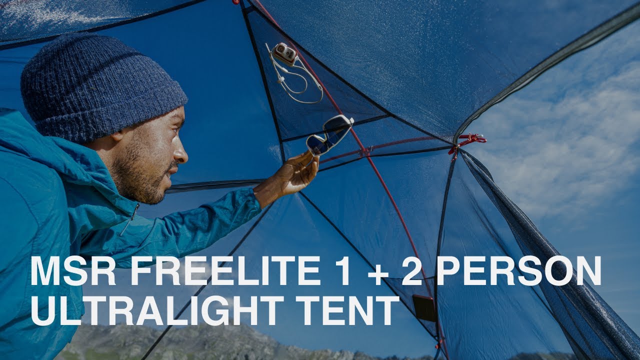 MSR FREELITE 1 PERSON AND 2 PERSON ULTRALIGHT TENT
