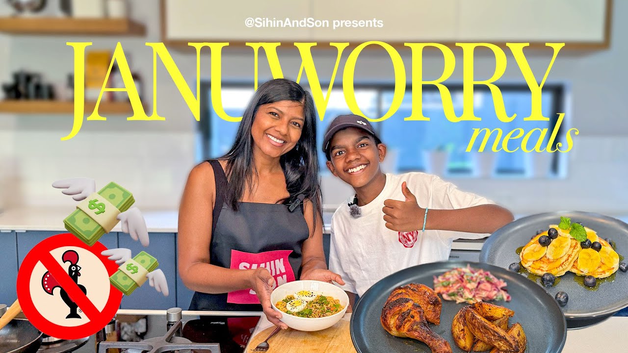 Januworry Meals - 3 Healthy-ish Budget Dishes