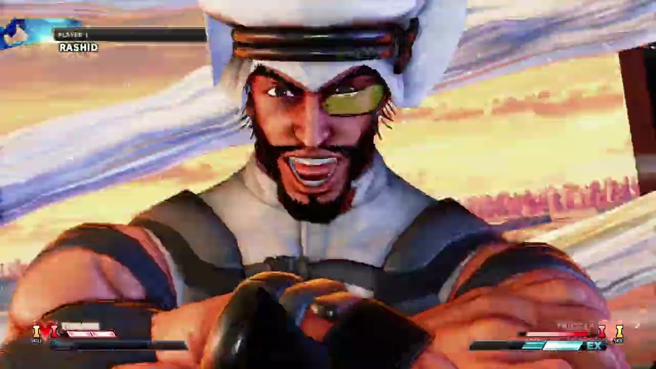 STREET FIGHTER V Rashid vs Oro