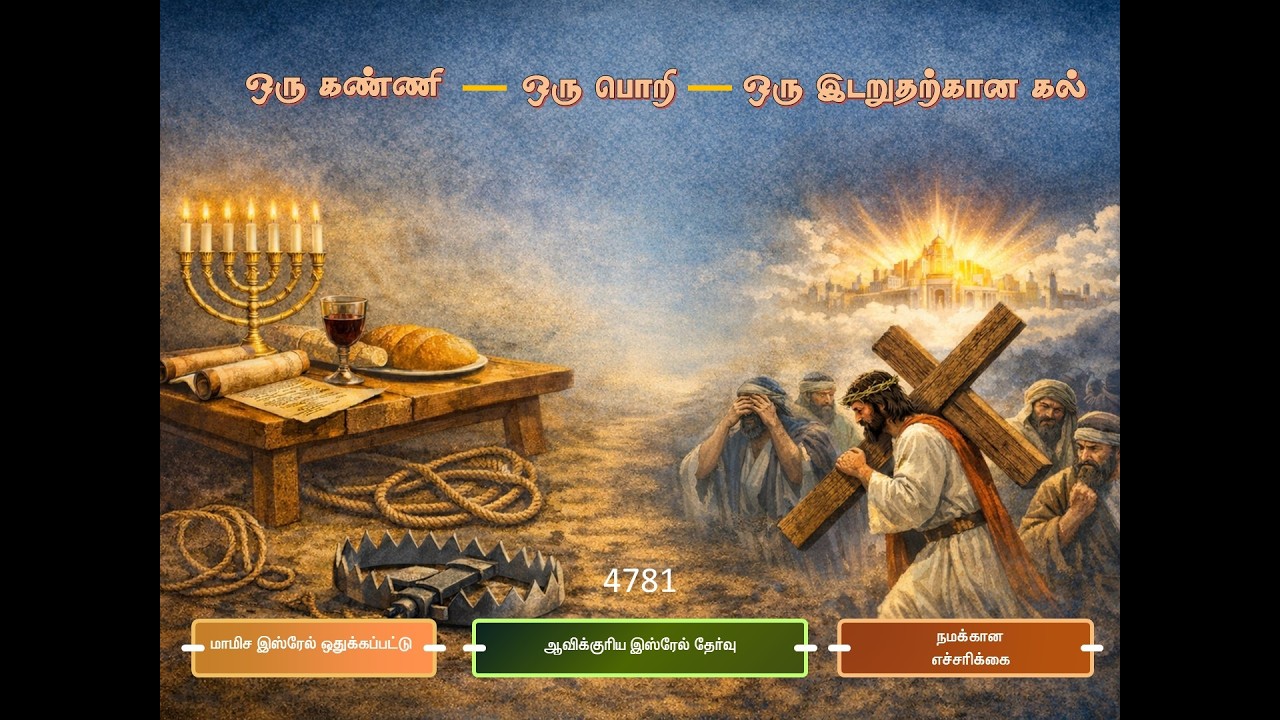 ஒரு கண்ணி - ஒரு பொறி - ஒரு இடறுதற்கான கல் | Bro.Chinthan |REPRINTS STUDY | 23-02-2026.