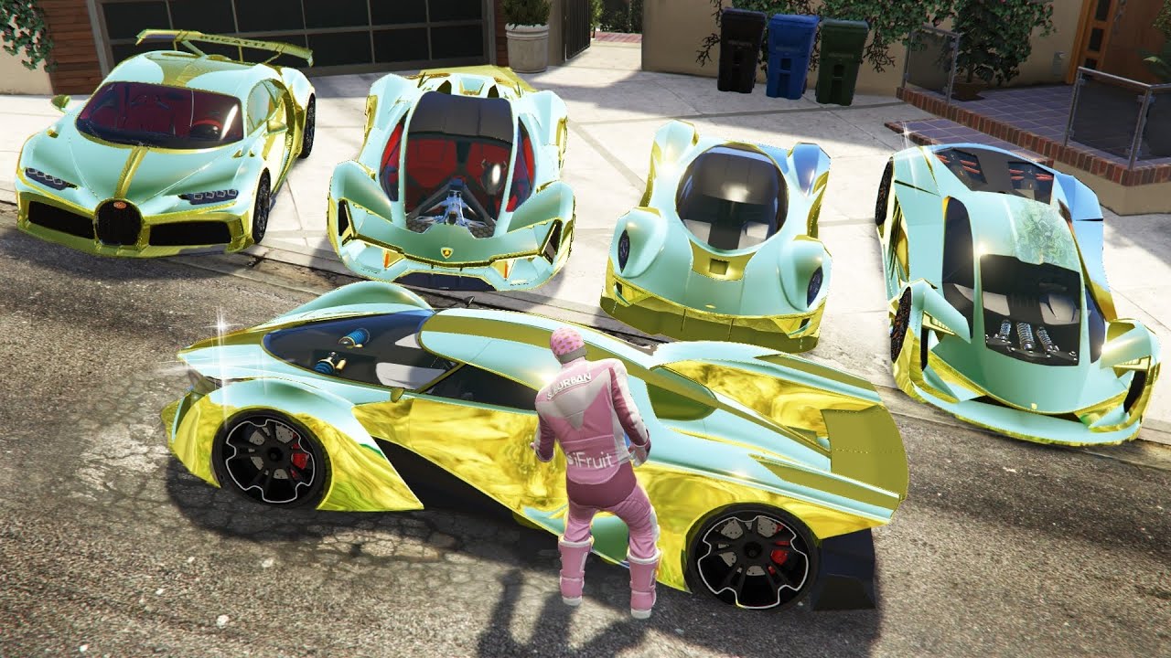 Я использовал TikTok, чтобы украсть редкие суперкары в GTA 5