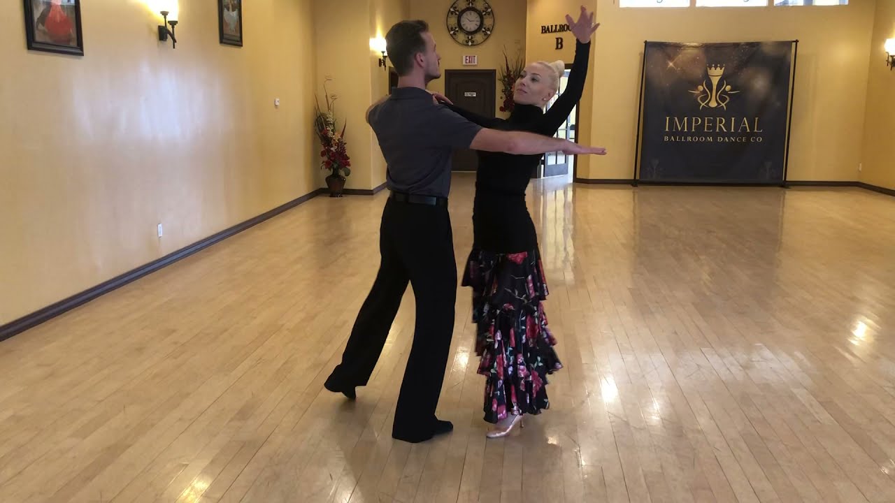 Overturned Natural Spin Turn Turning Lockstep to Promenade Position (the way it should be)