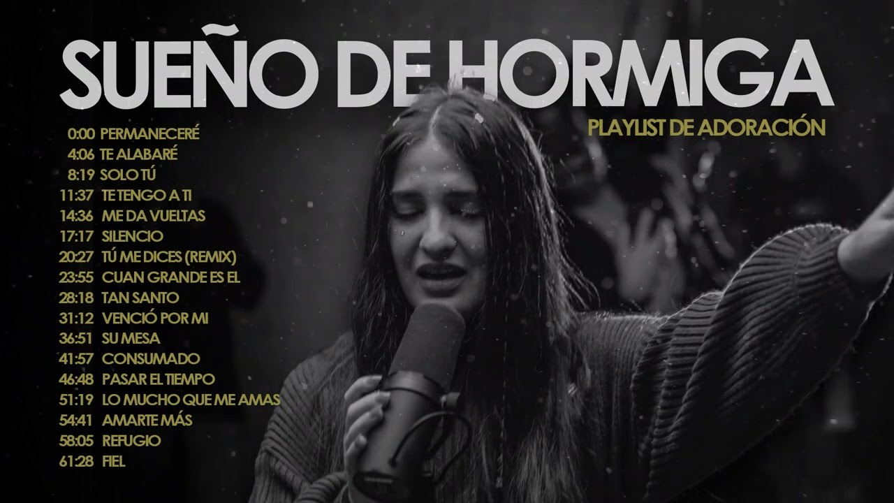 🙌🏻 ADORACIÓN CON SUEÑO DE HORMIGA  (+ DE 1 HORA) Playlist oficial